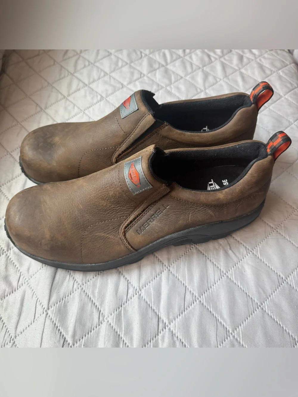 Merrell Work Men's Jungle Moc Comp Toe Csa Work Shoe J15793 Size 13 EUC